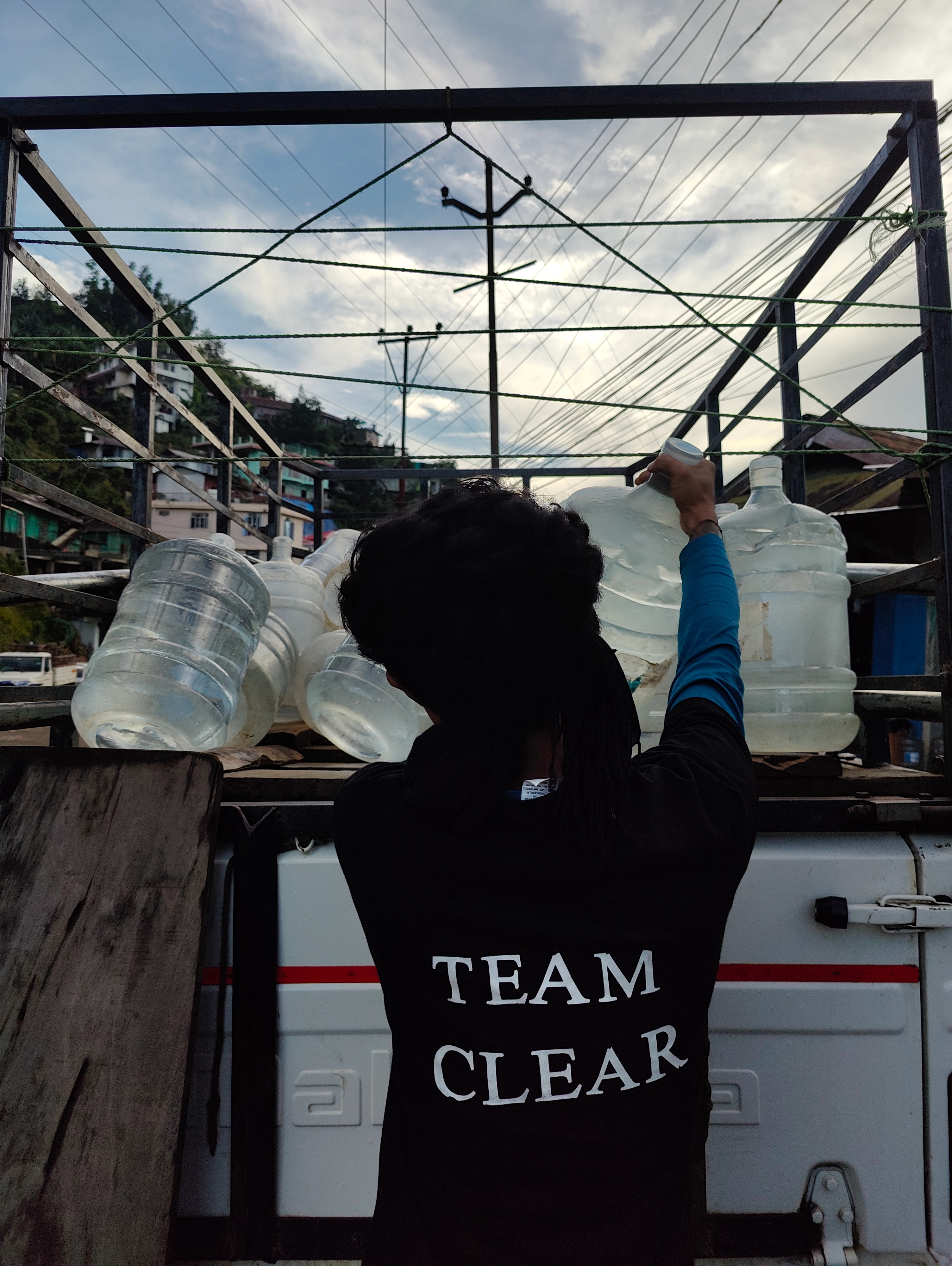 Water refilling process